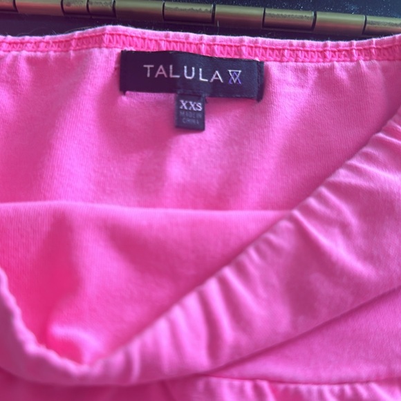 Aritzia Talula vintage Y2K neon pink mini skirt XXS - Picture 2 of 2